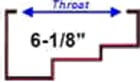 6-1/8" DE